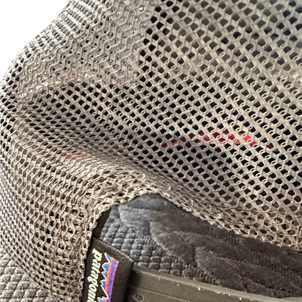Patagonia Adjustable‎ Trucker Hat Logo Gray One Size